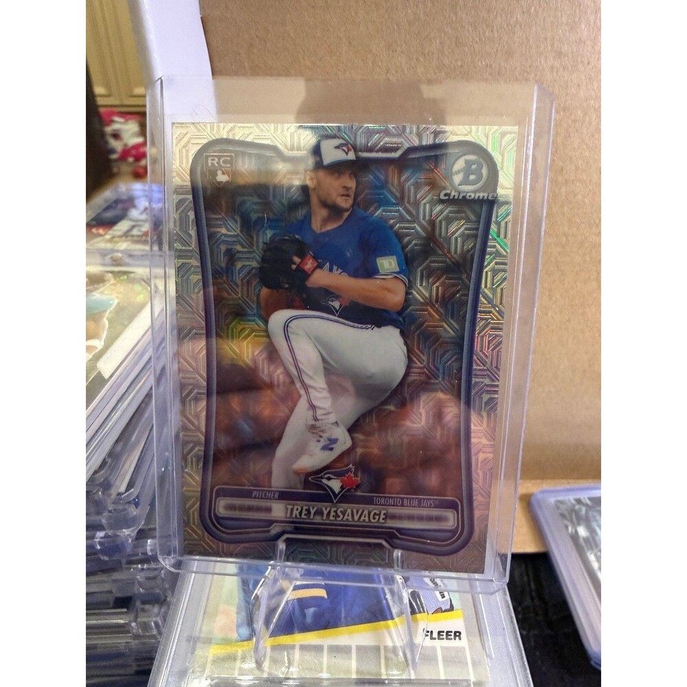 2026 Bowman Chrome Trey Yesavage Mega Refractor